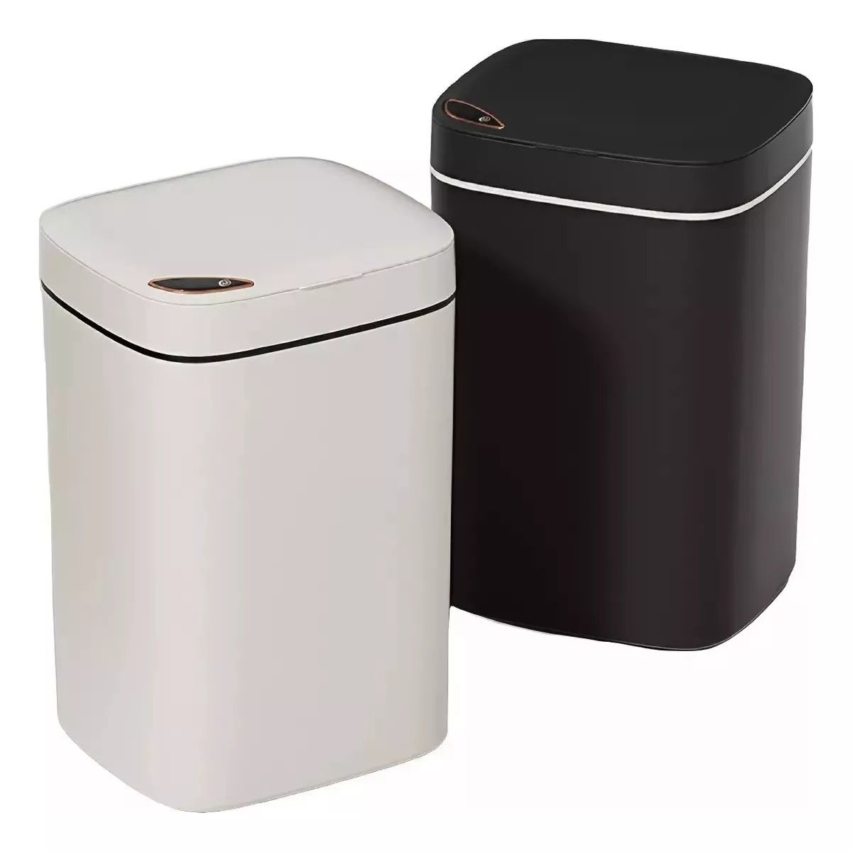 MUNDO MAGIA - Cubo De Basura Con Sensor Inteligentes Basurero