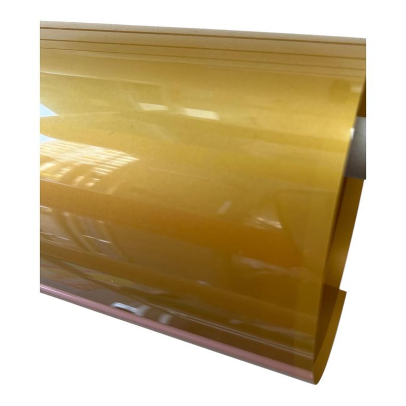 GENERICO - Vinil Textil Dorado Termotransferible 1MT X 30 CM