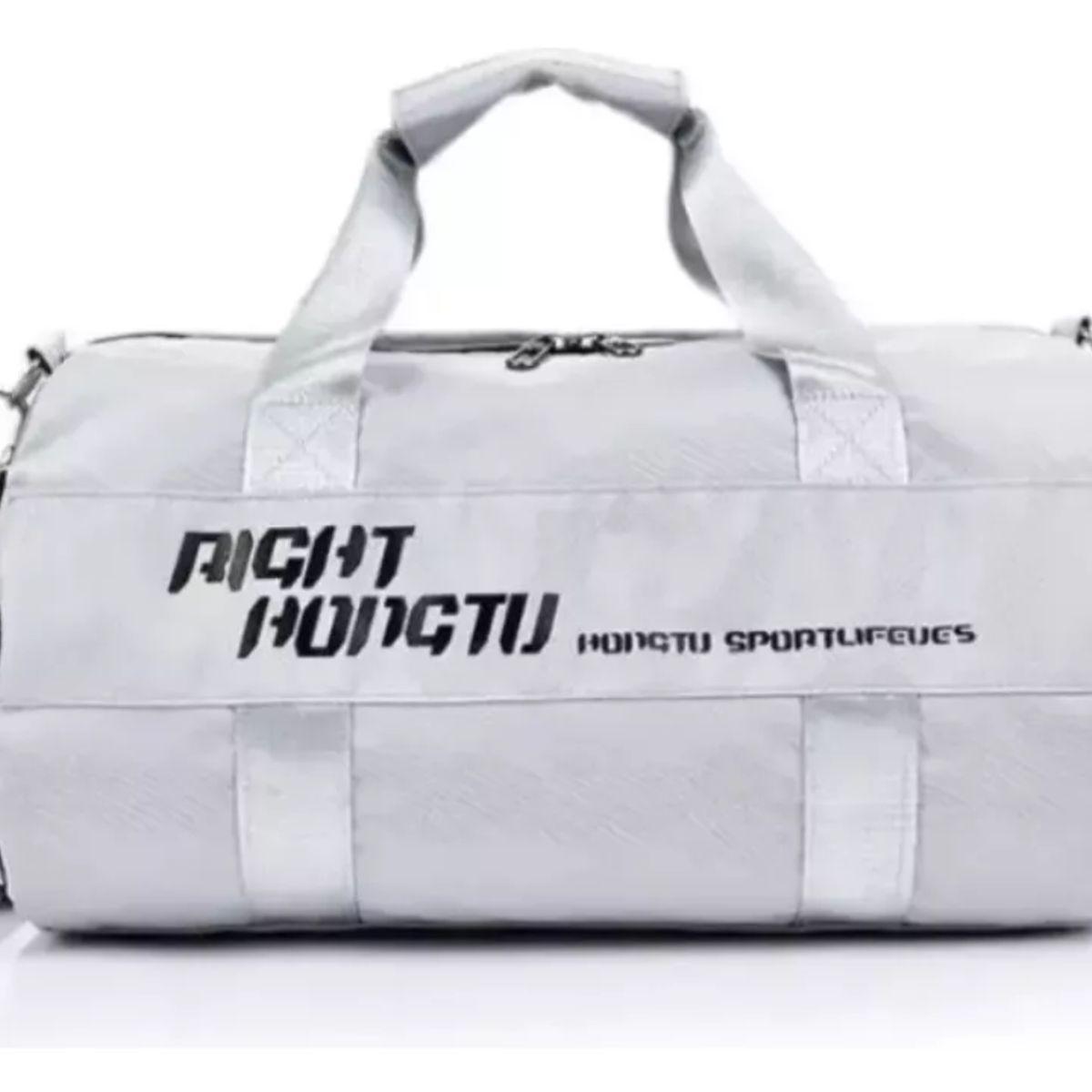 PREMIUM - Bolso Deportivo Para Viaje Tela Impermeable Gym 48x27cm Gris