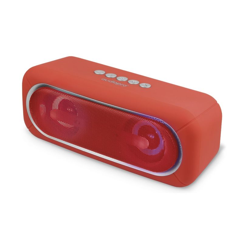AUDIOPRO - Parlante Inalámbrico BT Audiopro UsbSd Ap02089R Rojo