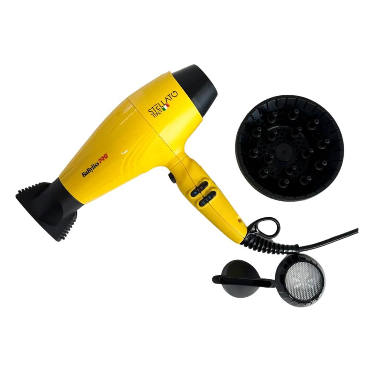BABYLISS PRO - Secador de Pelo Babyliss Pro Stellato Rápido Evolution 2400W