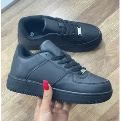 CARBIN - Zapatillas Negras Escolares para hombre y mujer