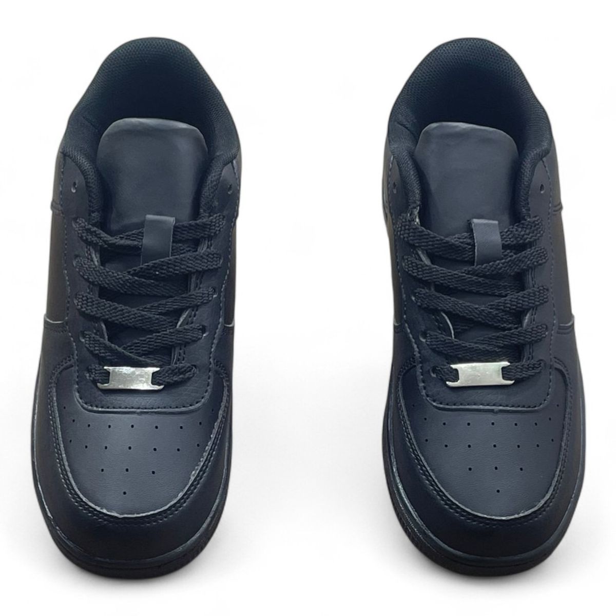 CARBIN - Zapatillas Negras Escolares para hombre y mujer