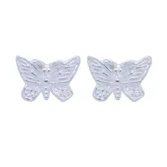 ALUNA JOYAS - Aros Plata mariposas Lia