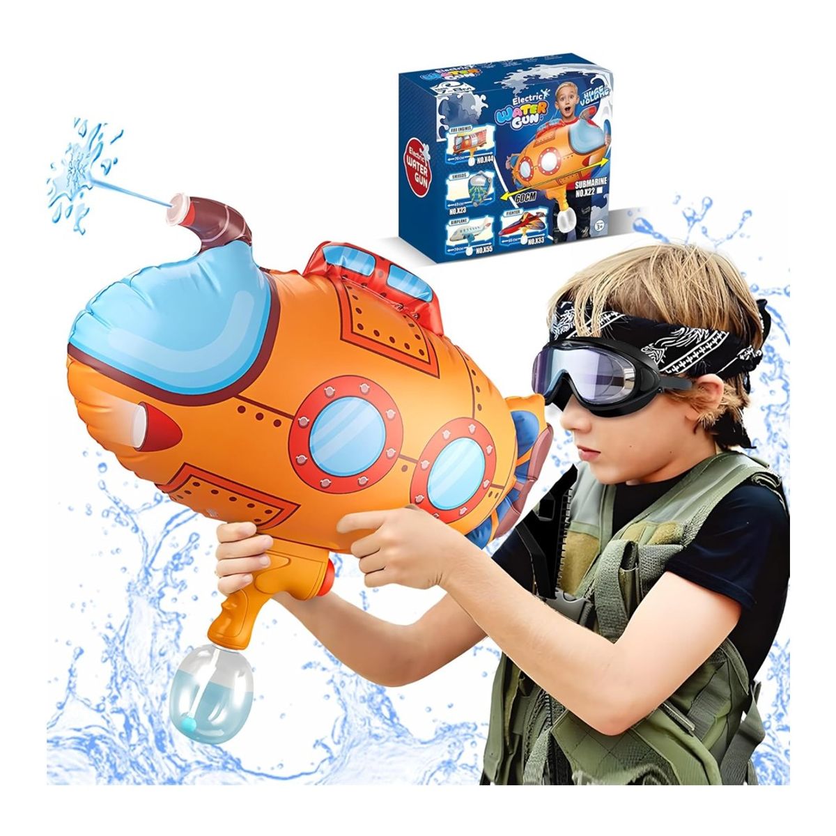 GENERICO - Pistola De Agua Para Niños Submarino