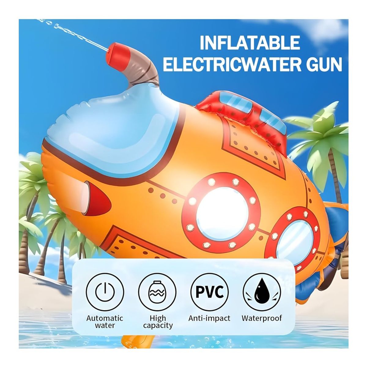 GENERICO - Pistola De Agua Para Niños Submarino