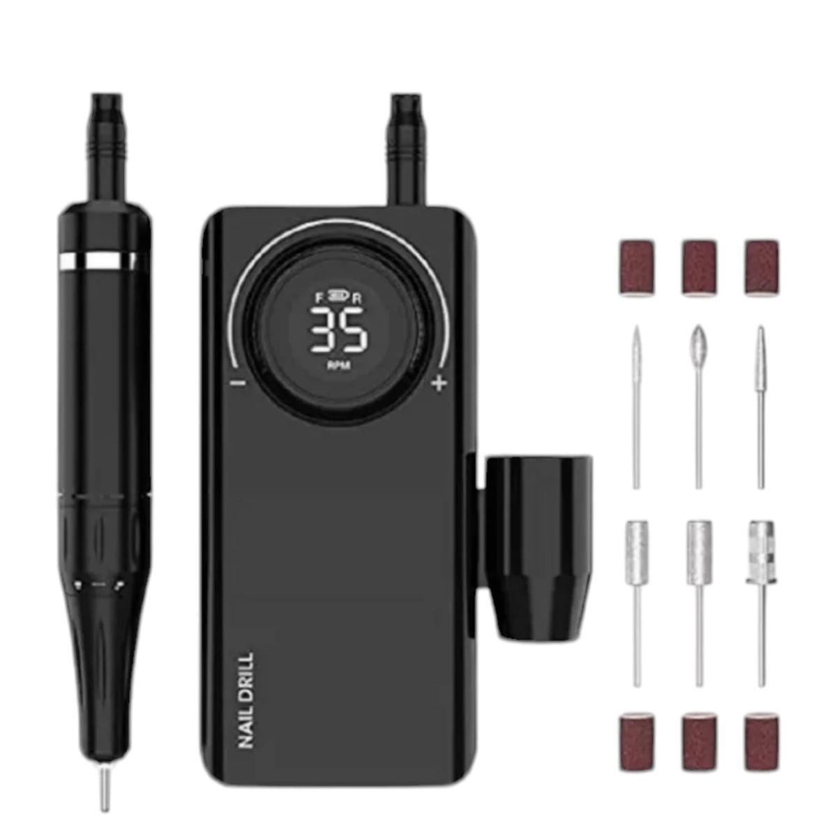 GENERICO - Torno Inalámbrico Uv-201 Para Manicure Podología Profesional