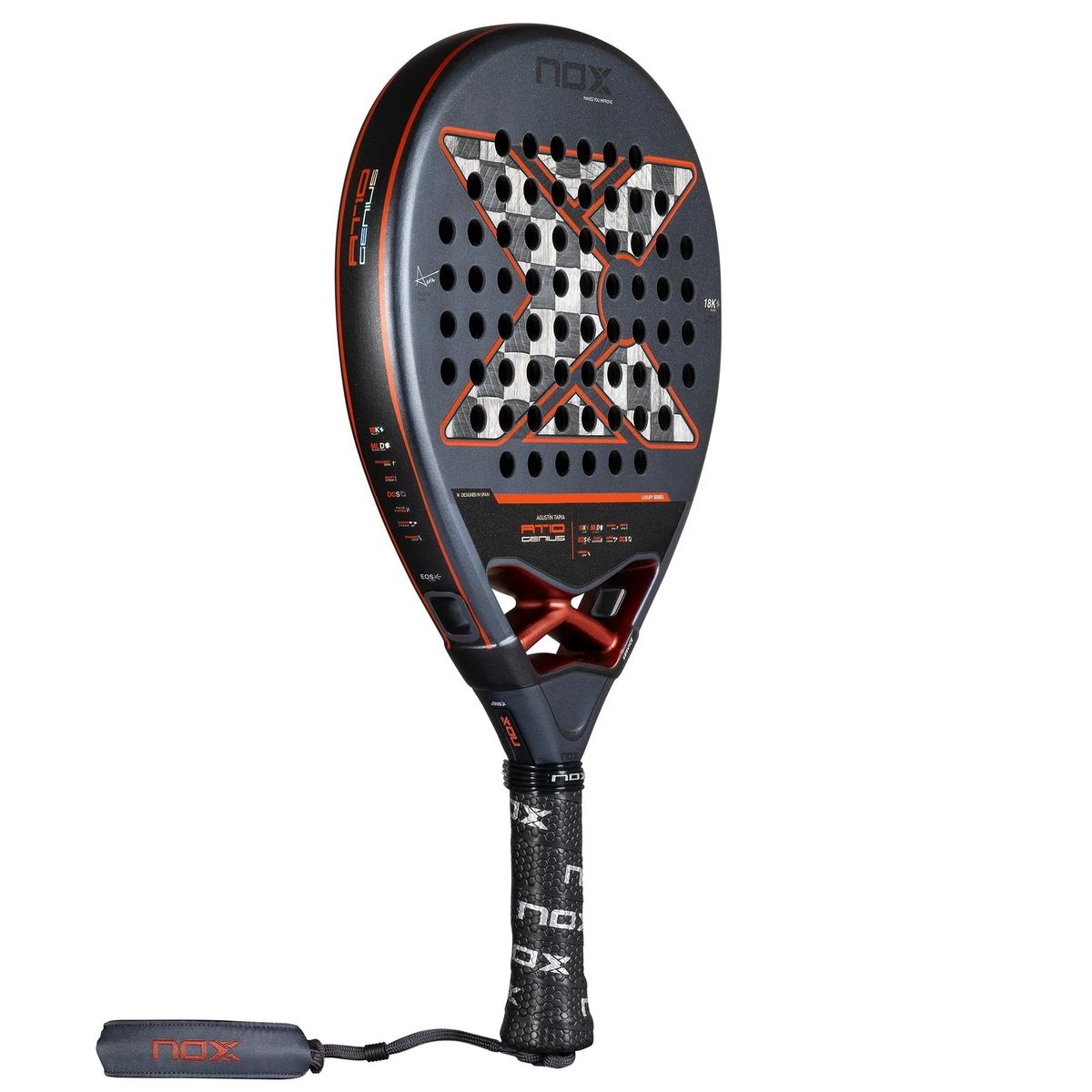 NOX - Pala de Padel Nox At10 Genius 18k Alum By Agustin Tapia 2025