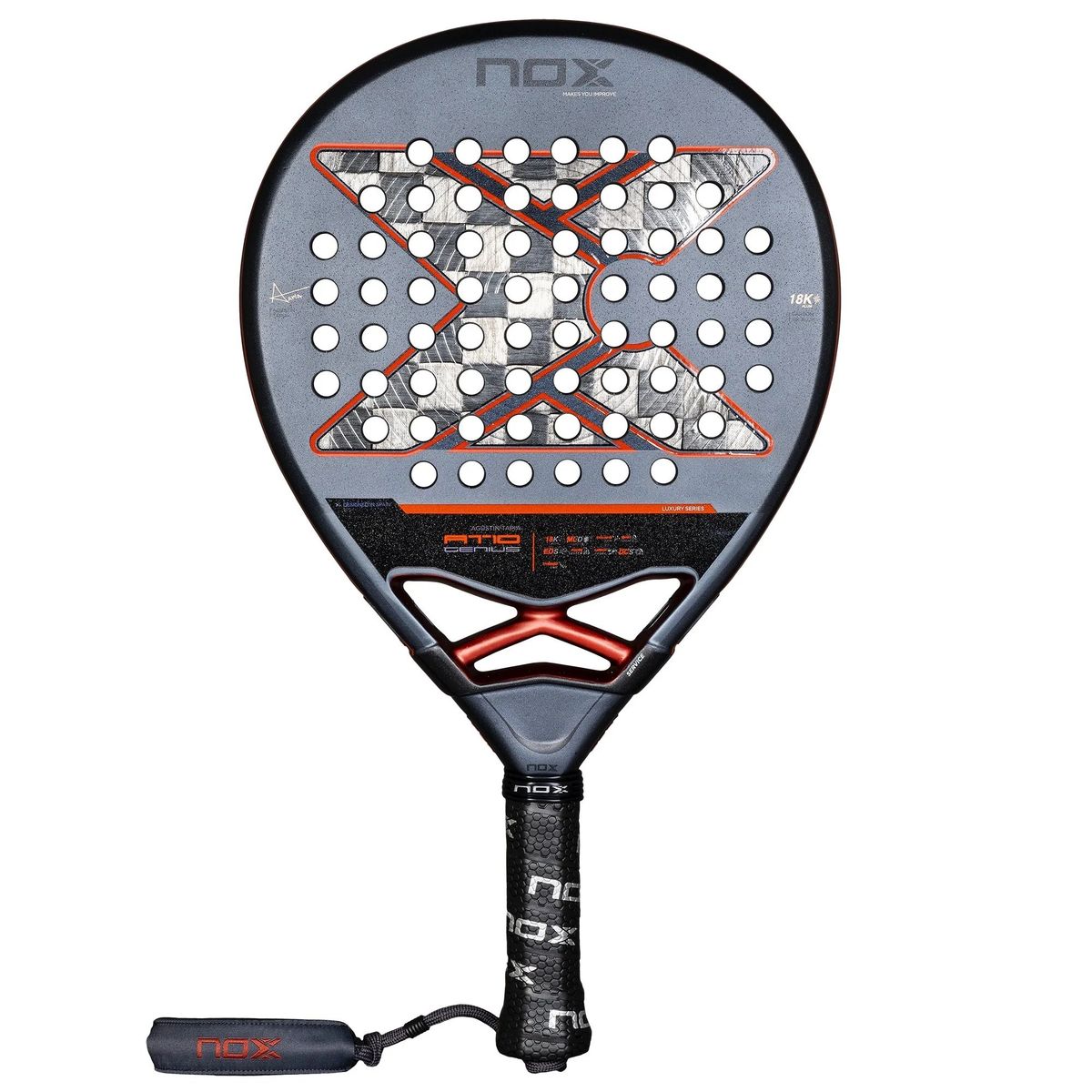 NOX - Pala de Padel Nox At10 Genius 18k Alum By Agustin Tapia 2025