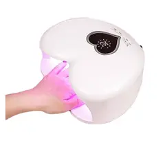 GENERICO - Lampara Led Corazón Para Uñas 96w Nail Manicura