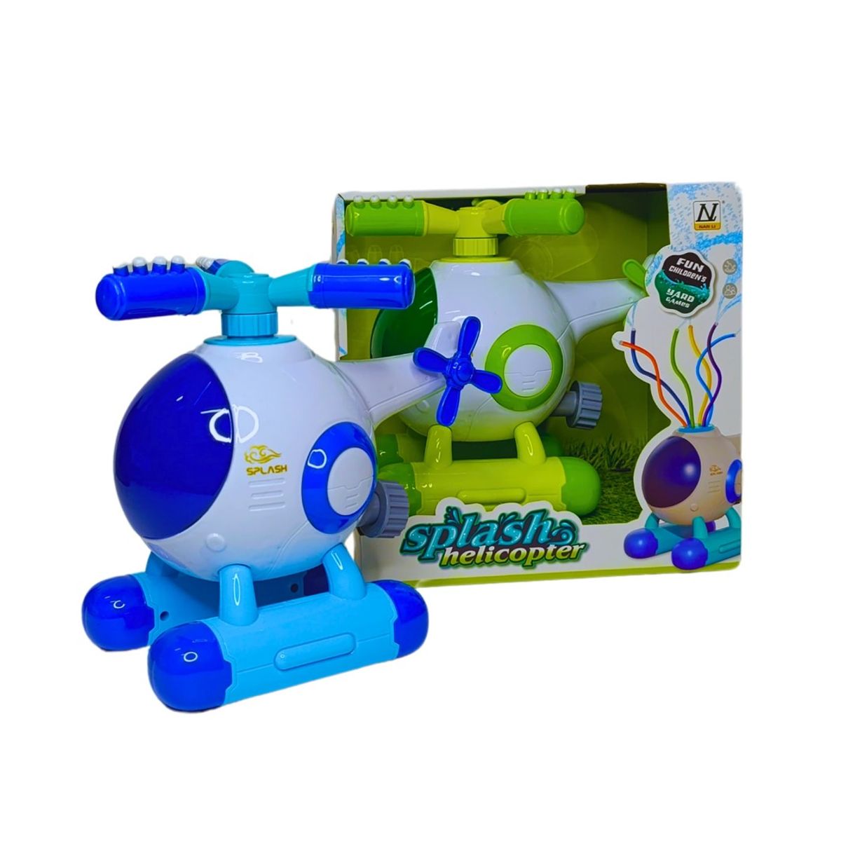 GENERICO - Juego de Agua Splash Helicoptero