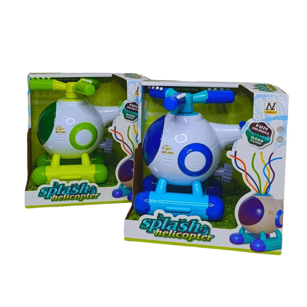 GENERICO - Juego de Agua Splash Helicoptero