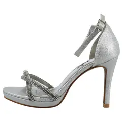 THUNDER BLUE - Sandalias De Fiesta Para Mujer Taco Alto 59 Yasnne