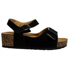 THUNDER BLUE - Sandalia Comfort Negra 16 Yassne