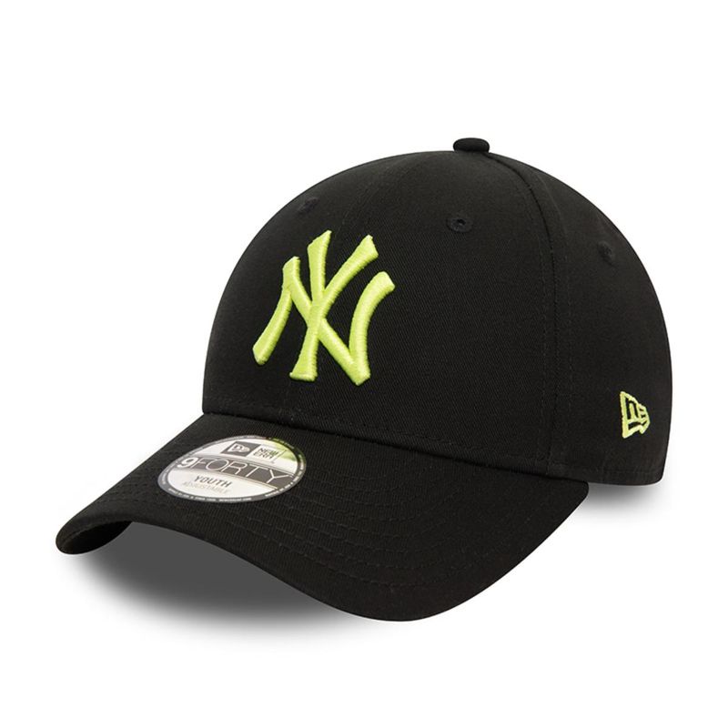 NEW ERA - Gorra 9Forty New York Yankees MLB League Essential Black Kids