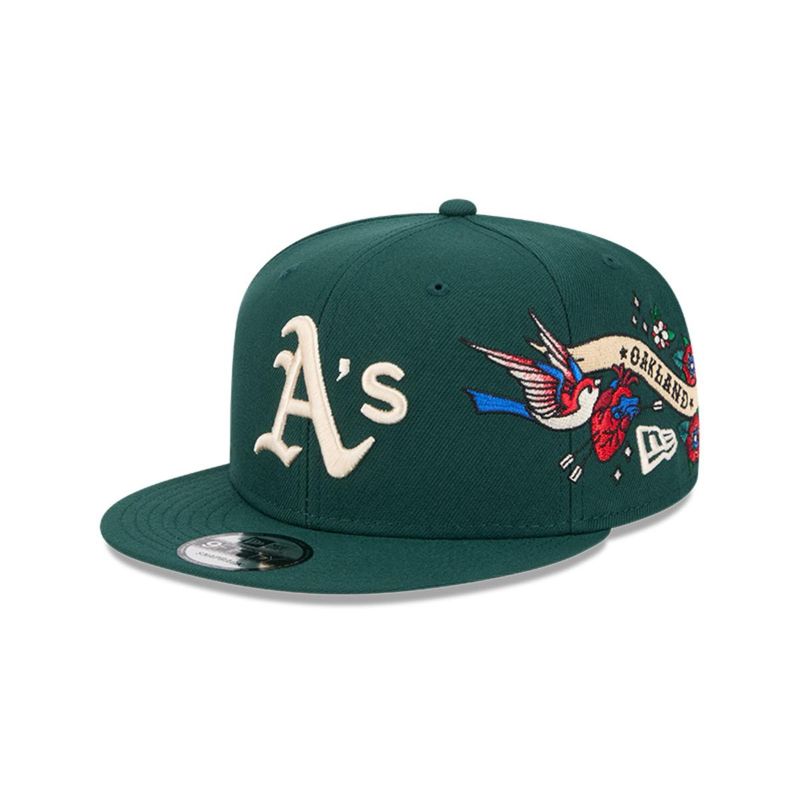 NEW ERA - Gorra 9Fifty Oakland Athletics MLB City Art Black