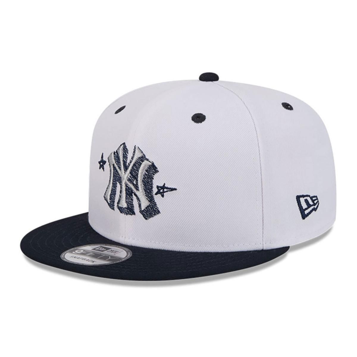 NEW ERA - Gorra 9Fifty New York Yankees MLB Official Doodles White