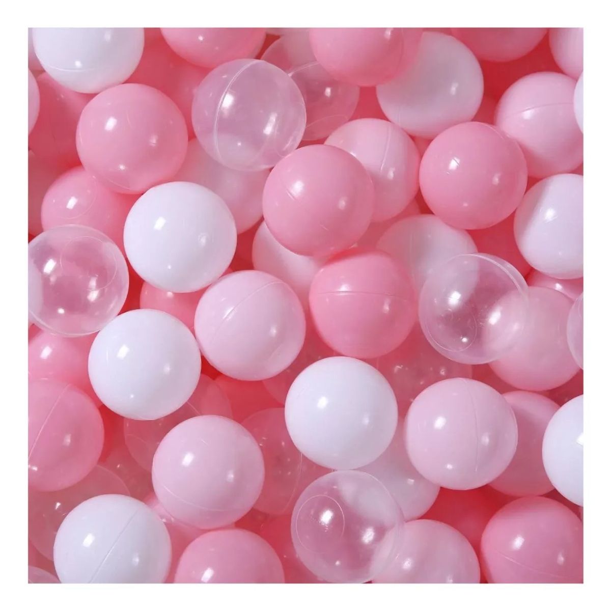 KUANGYE - Pack 100 Pelotas De Billar De Plásticas Para Casa De Juegos