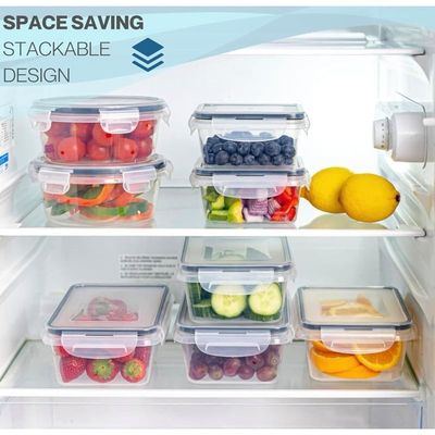 Imagen 2 del producto 12pcs Tapper Tuper Herméticos Para Comida Ensalada Nevera