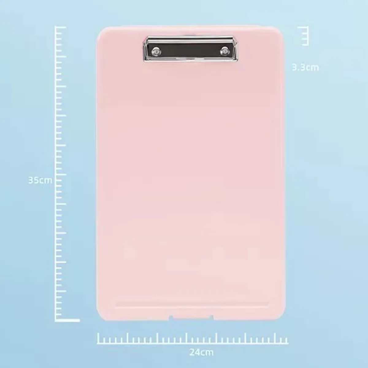 KUANGYE - Portapapeles Papeleta Almacena Papele Tabla Clip Carta