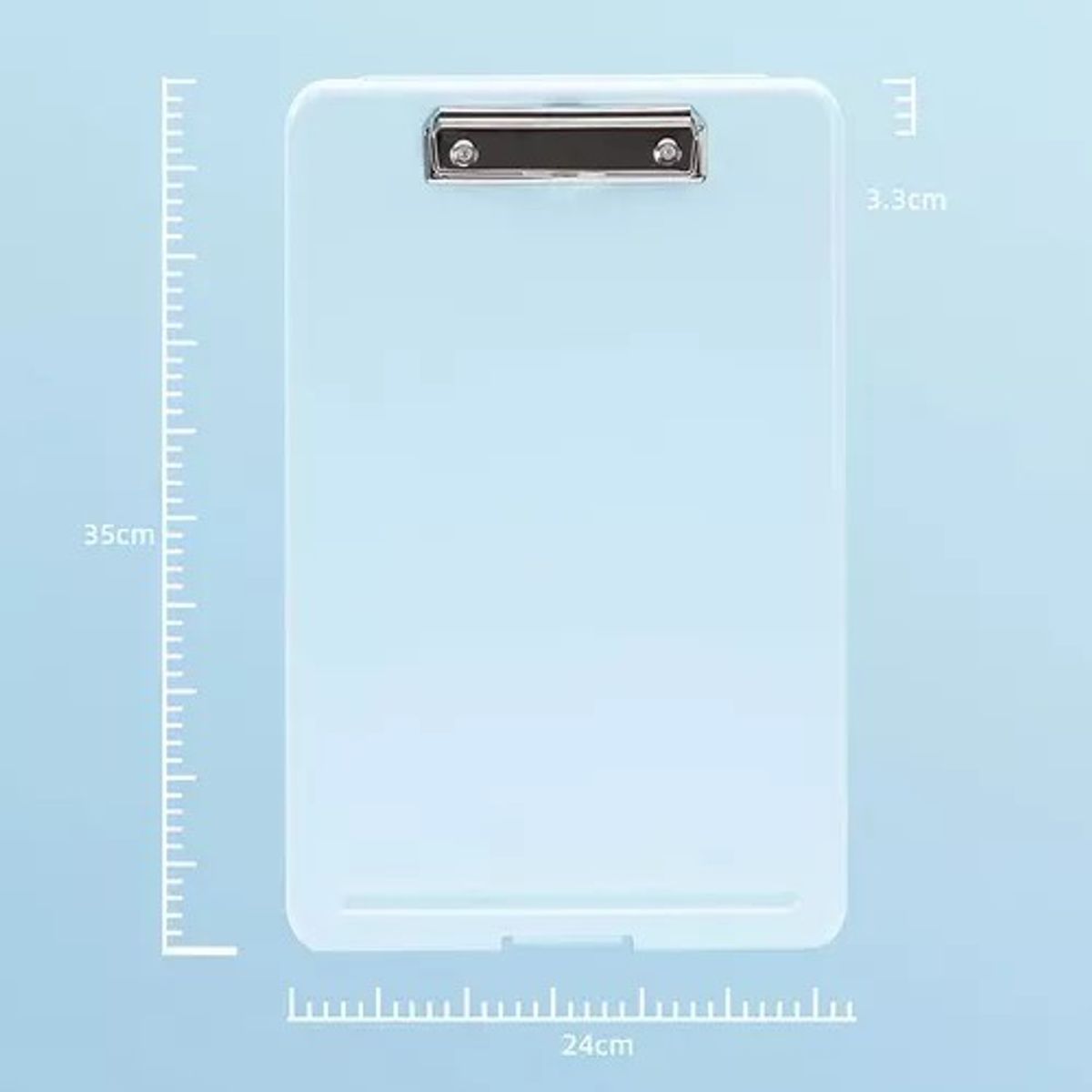 KUANGYE - Portapapeles Papeleta Almacena Papele Tabla Clip Carta