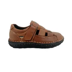 THUNDER BLUE - Sandalias de Cuero para Hombre 334