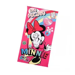 DISNEY - Toalla con Bolso 70x140cm Minnie Love Para Niñas