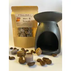 GENERICO - Wax & Roast Cera aromática de soja + quemador
