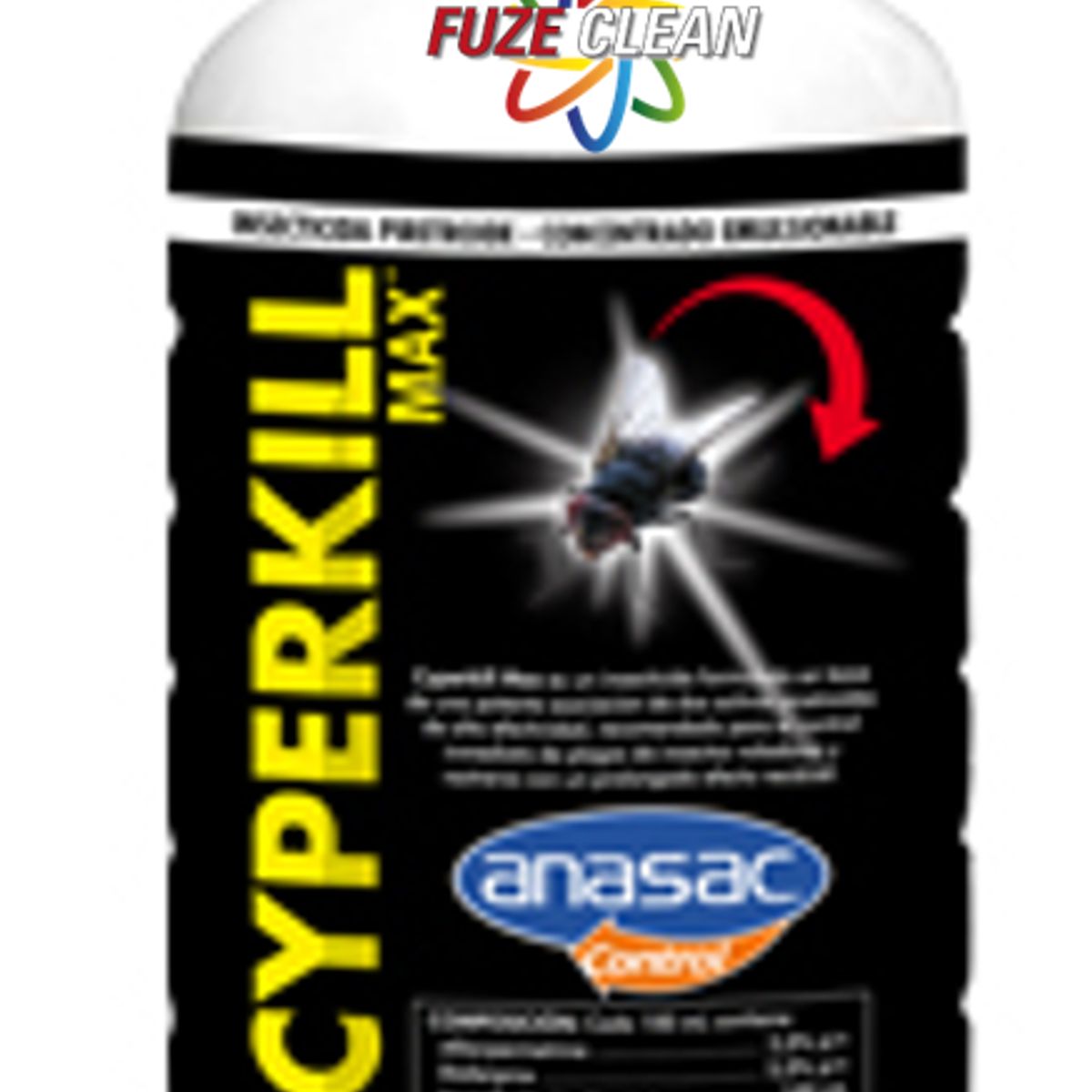 ANASAC - INSECTICIDA CYPERKILL MAX EC 1 LITRO ANASAC