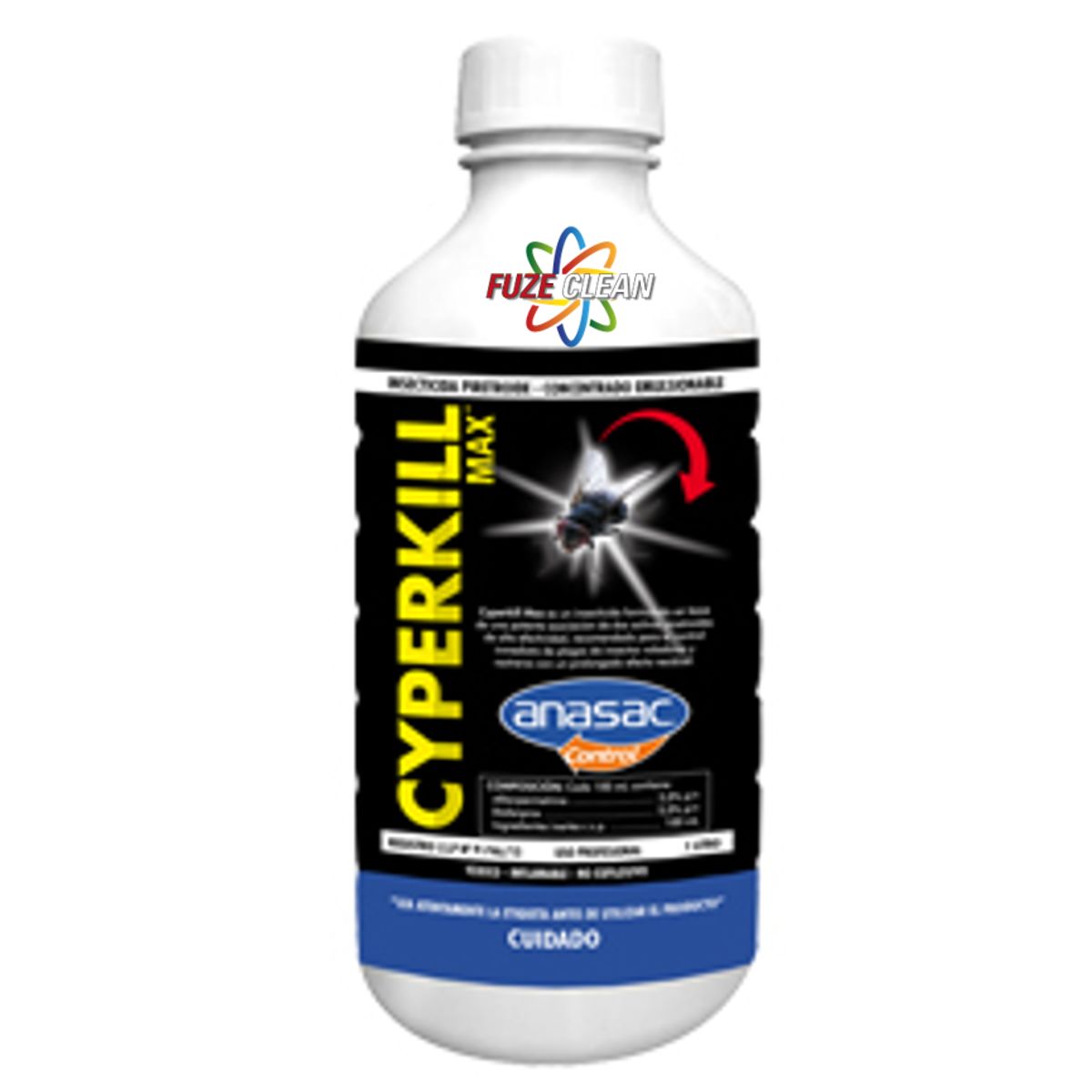 ANASAC - INSECTICIDA CYPERKILL MAX EC 1 LITRO ANASAC