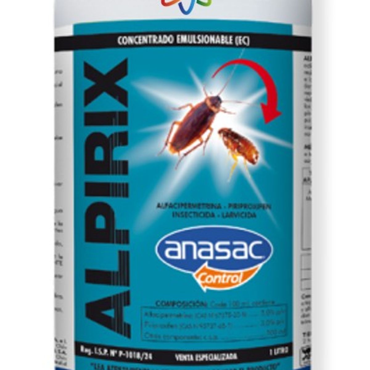ANASAC - Insecticida/Larvicida  CONCENTRADO ALPIRIX 1 LITRO ANASAC