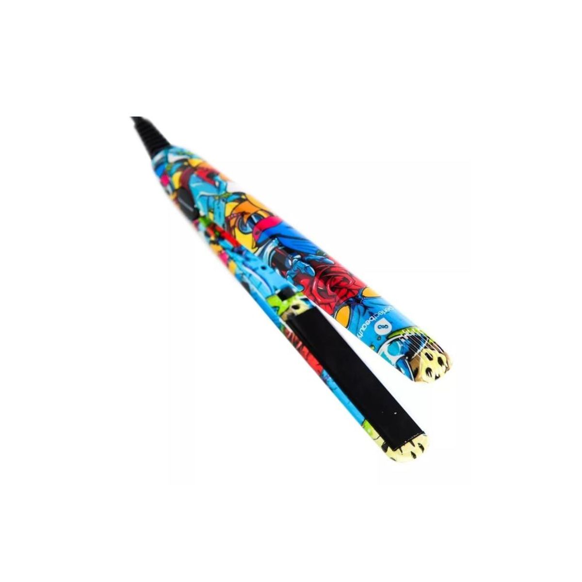 GENERICO - Plancha Alisadora De Viaje TeknikPro Mini Tatoo 17 Cm +Bolso