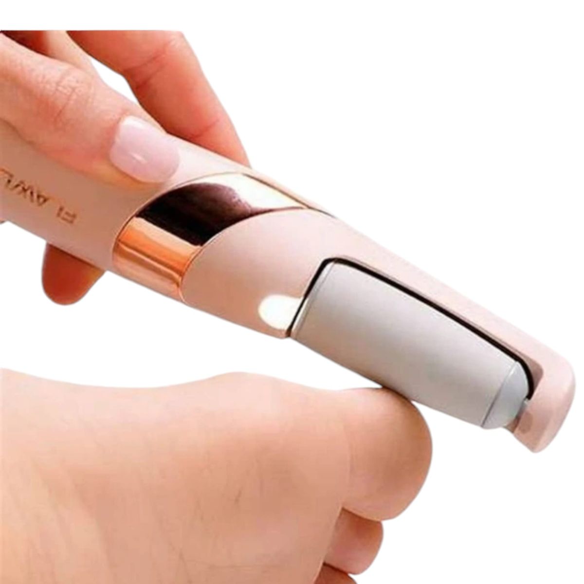 GENERICO - Lima Removedor De Callos Pies Con Repuesto Rosa