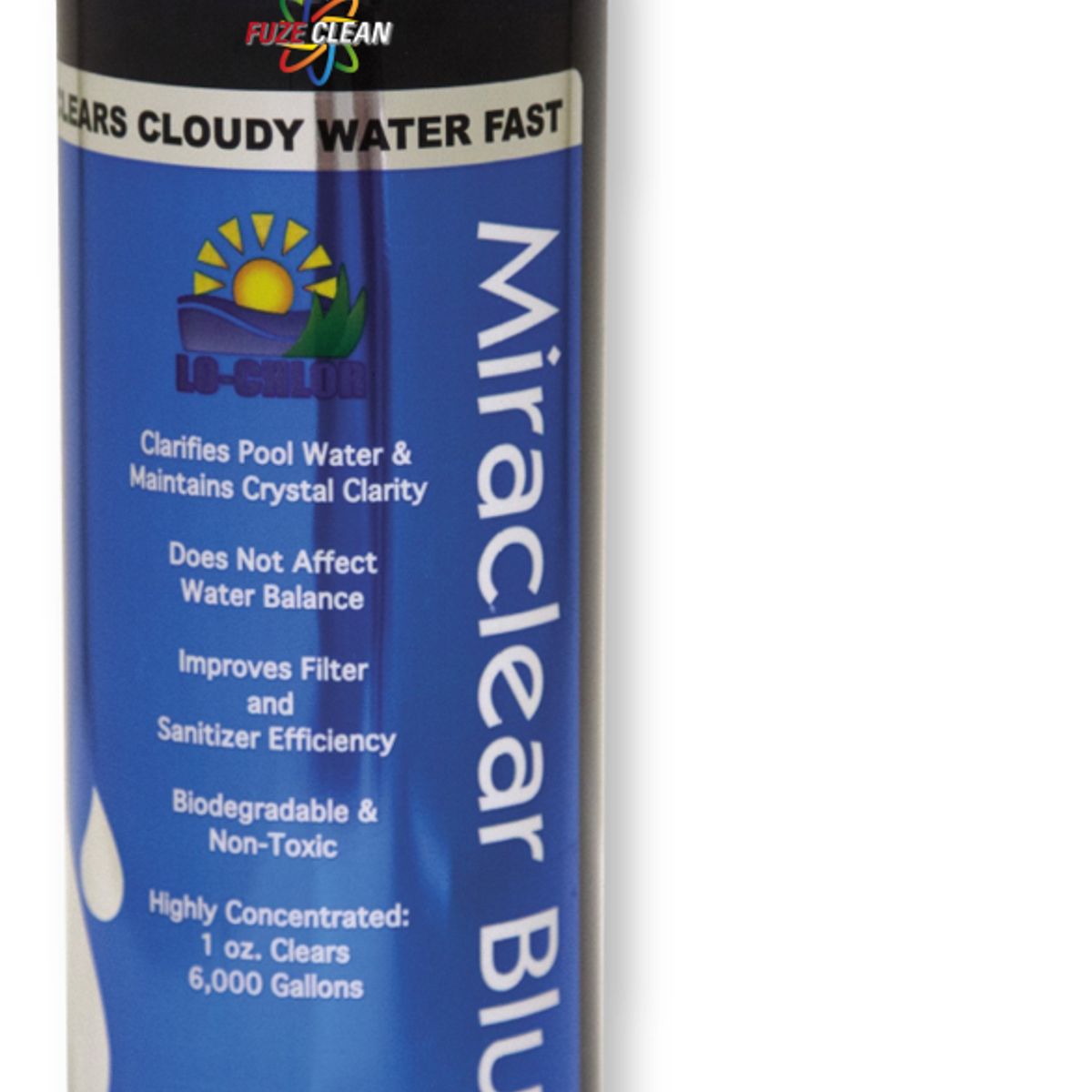 FUZE CLEAN - Clarificador  Aclarador de agua Miraclear Blue - Lo-Chlor