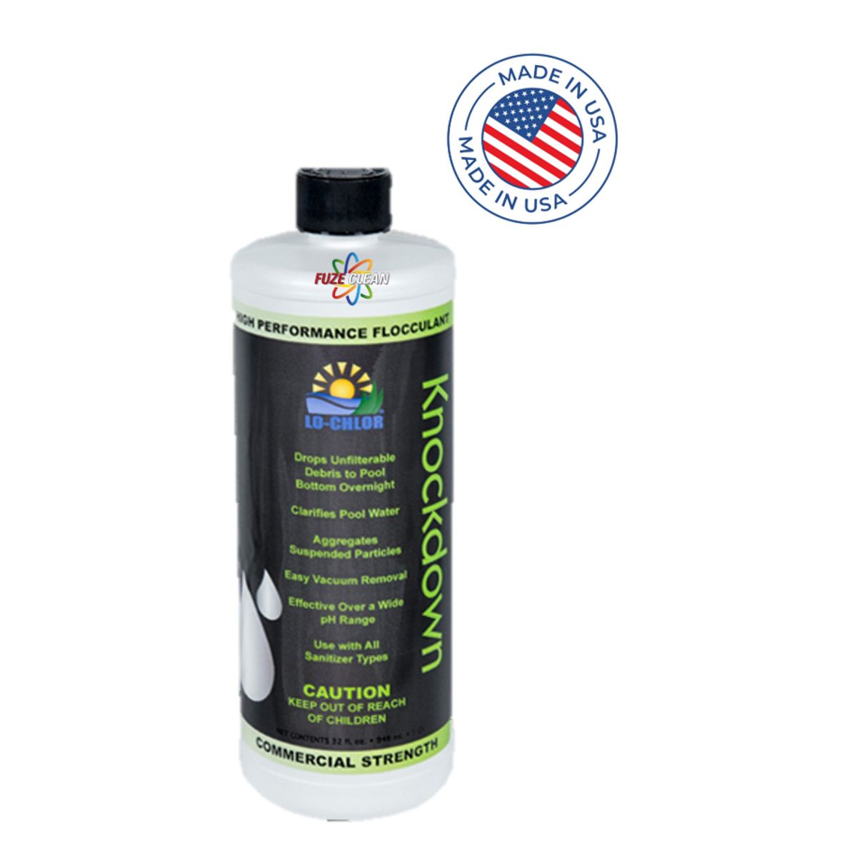 FUZE CLEAN - Decantador concentrado KNOCKDOWN 946 ml - Lo-Chlor