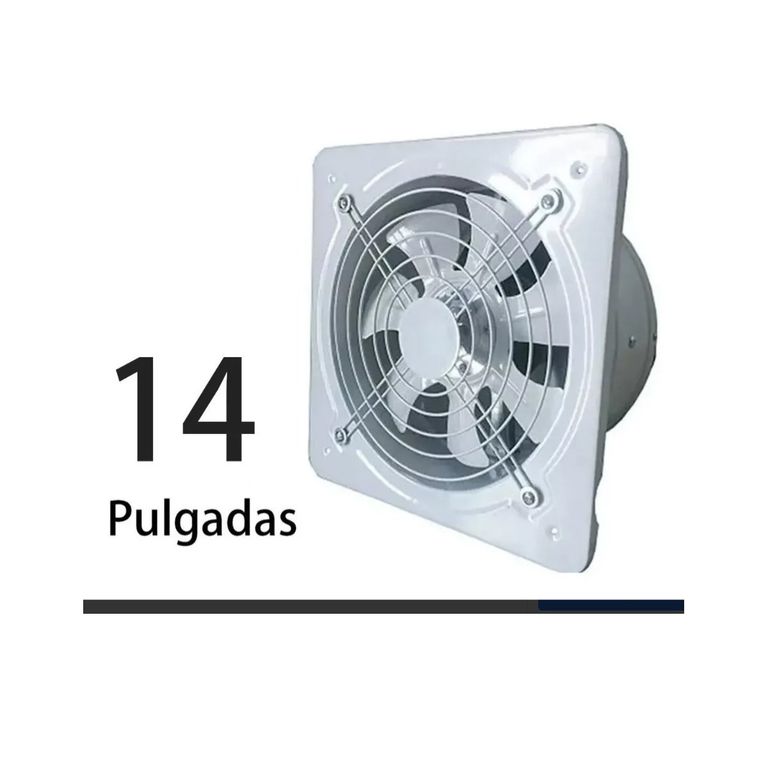 GENERICO Extractor De Aire Industrial 14 Pulgadas 390mm 550w