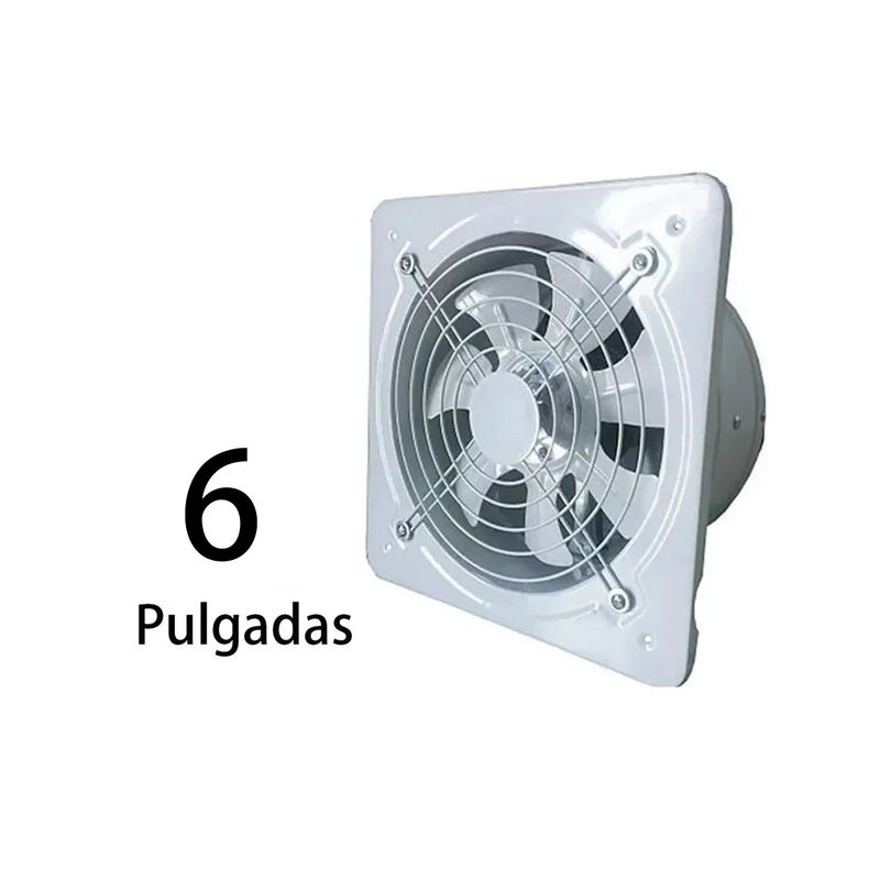 GENERICO - Extractor De Aire Industrial 6 Pulgadas 150mm 40w Favorito