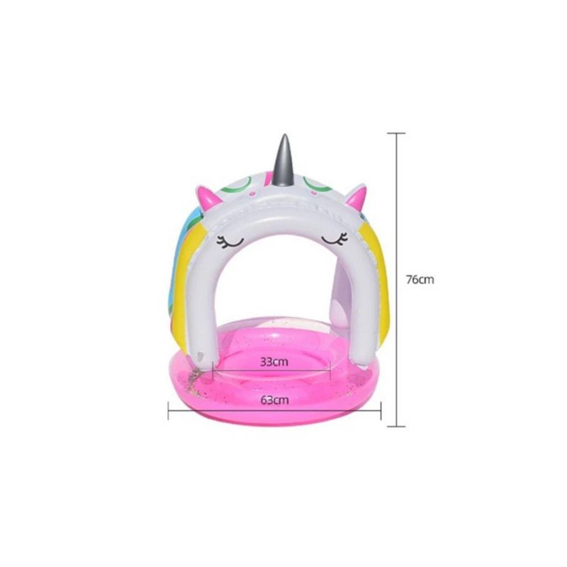 GENERICO - Flotador Inflable Unicornio Para Niños Verano