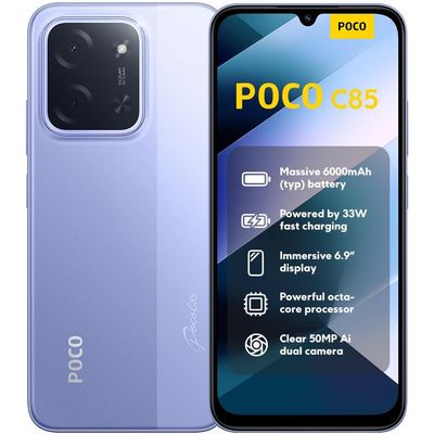 Xiaomi Poco C85 Purple 256 Gb Rom 8 Gb Ram
