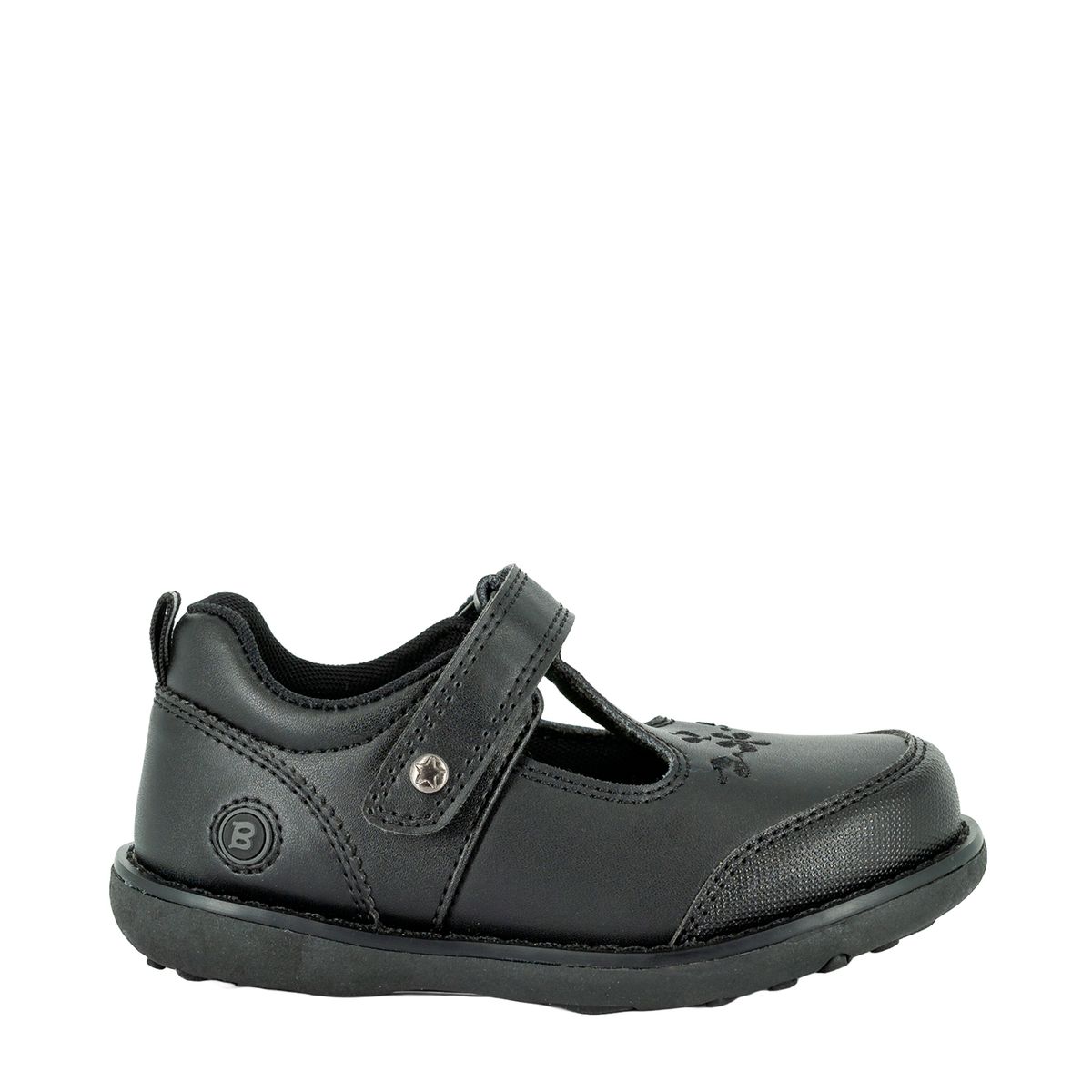 BAMBOO - Zapato Escolar Negro Niña Milla Bamboo