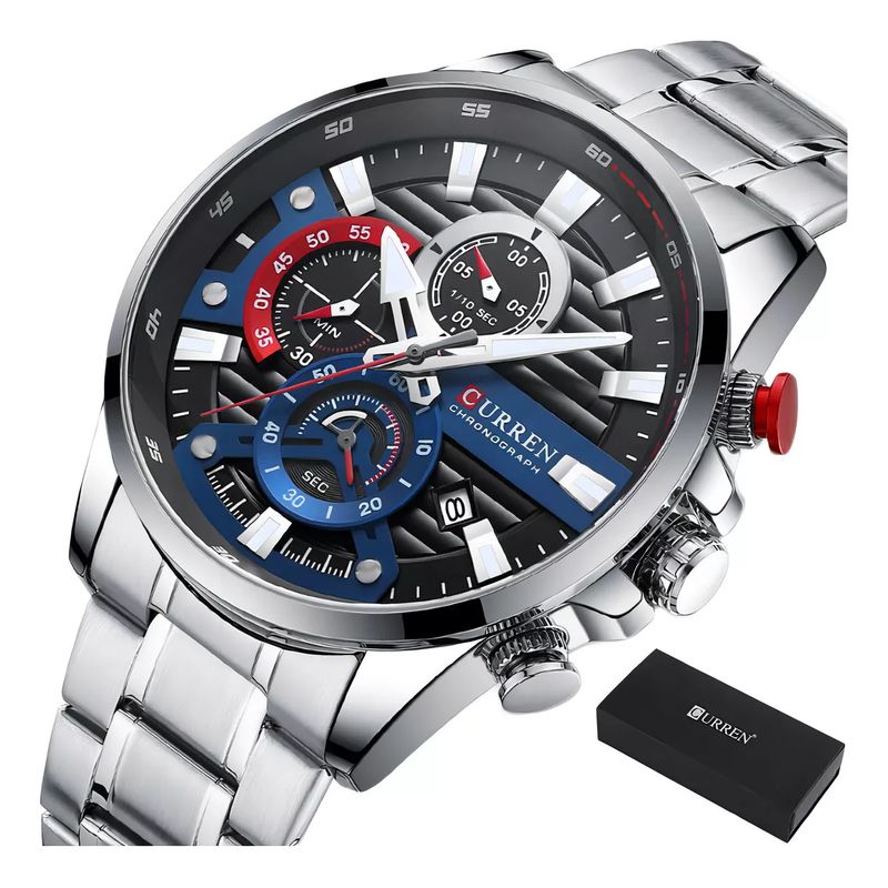 CURREN - Reloj curren hombre Elegante caballero