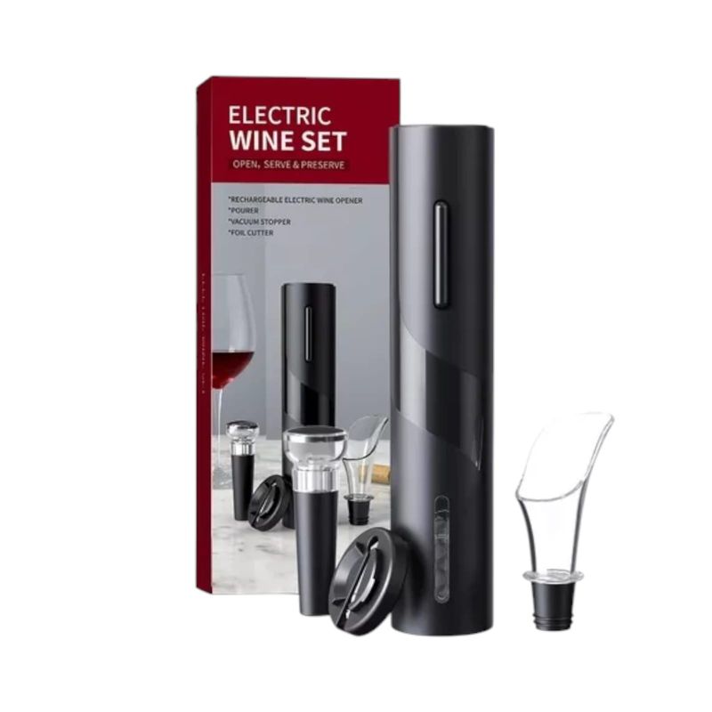 GENERICO - Descorchador Sacacorchos Destapador de Vino USB
