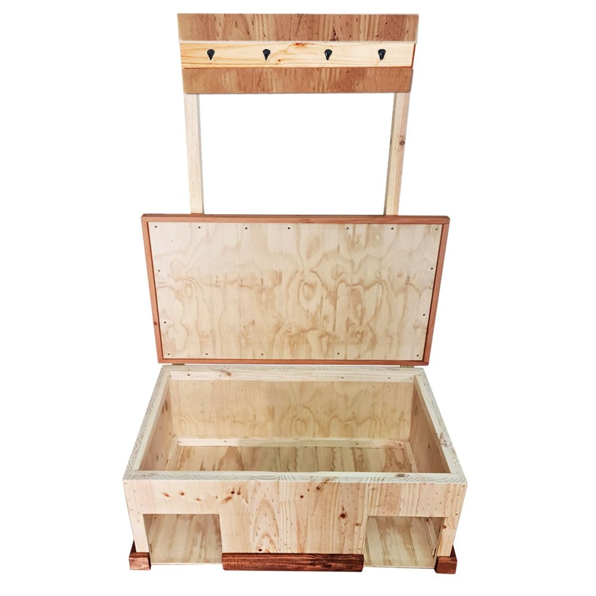 ARTE CHICO - Casa para Mascotas con Colgador de Ropa