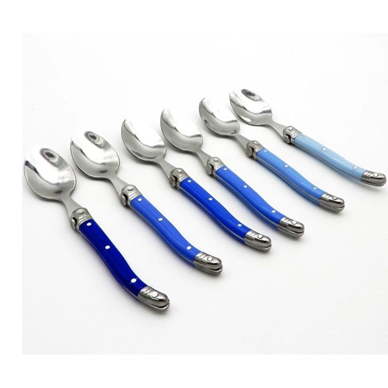 LIBBEY - SET 6 CUCHARITAS MONTPELLIER AZUL