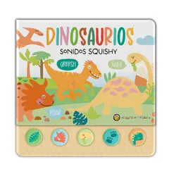 EL GATO DE HOJALATA - Libro Dinosaurios *Sonidos Squishy* - Editorial Guadal S.A.