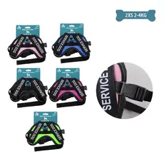 GENERICO - Arnés K9 Equipado Para Mascotas XXS 2-4Kg Color Aleatorio