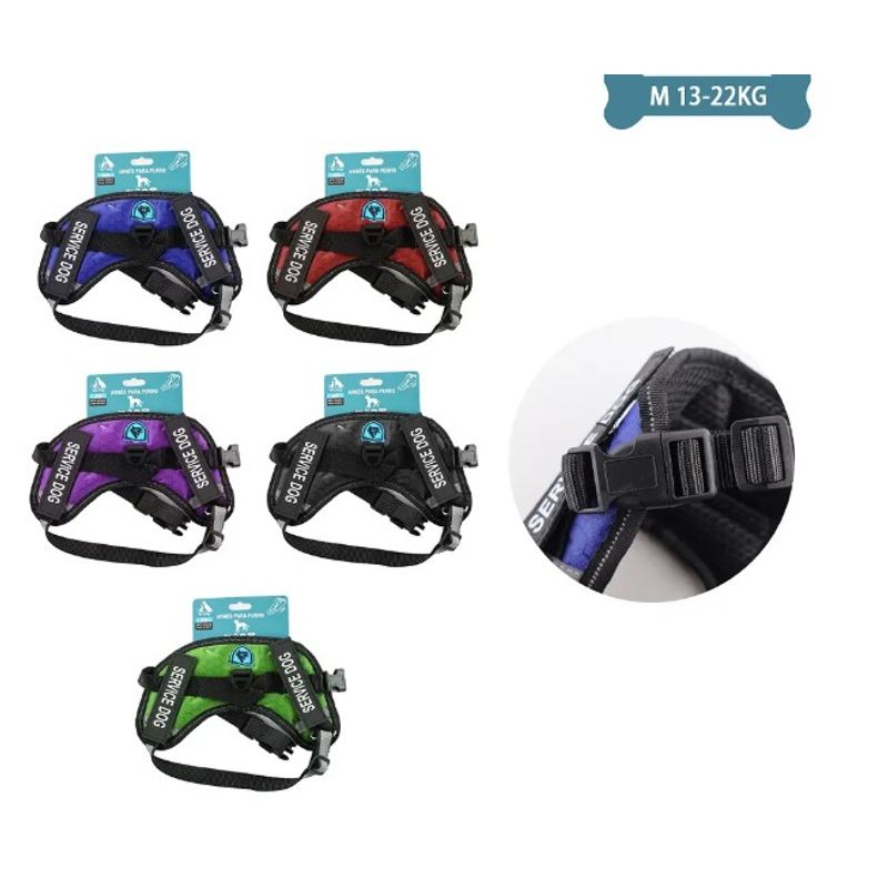 GENERICO - Arnés Para Mascotas Talla M 13-22Kg Color Aleatorio