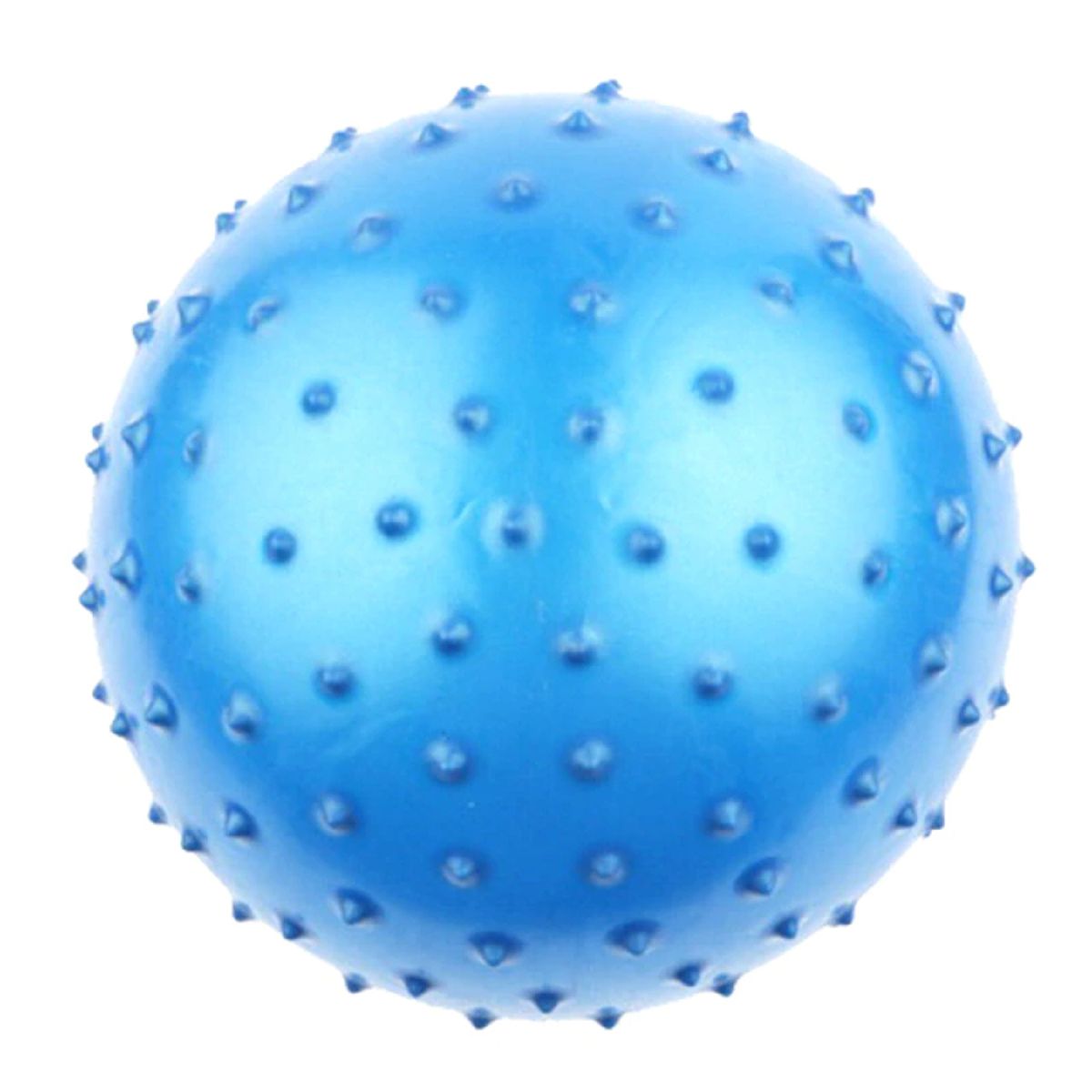 GENERICO - Balon Pelota Erizo 16cm Yoga Pilates Masaje Kine - Azul