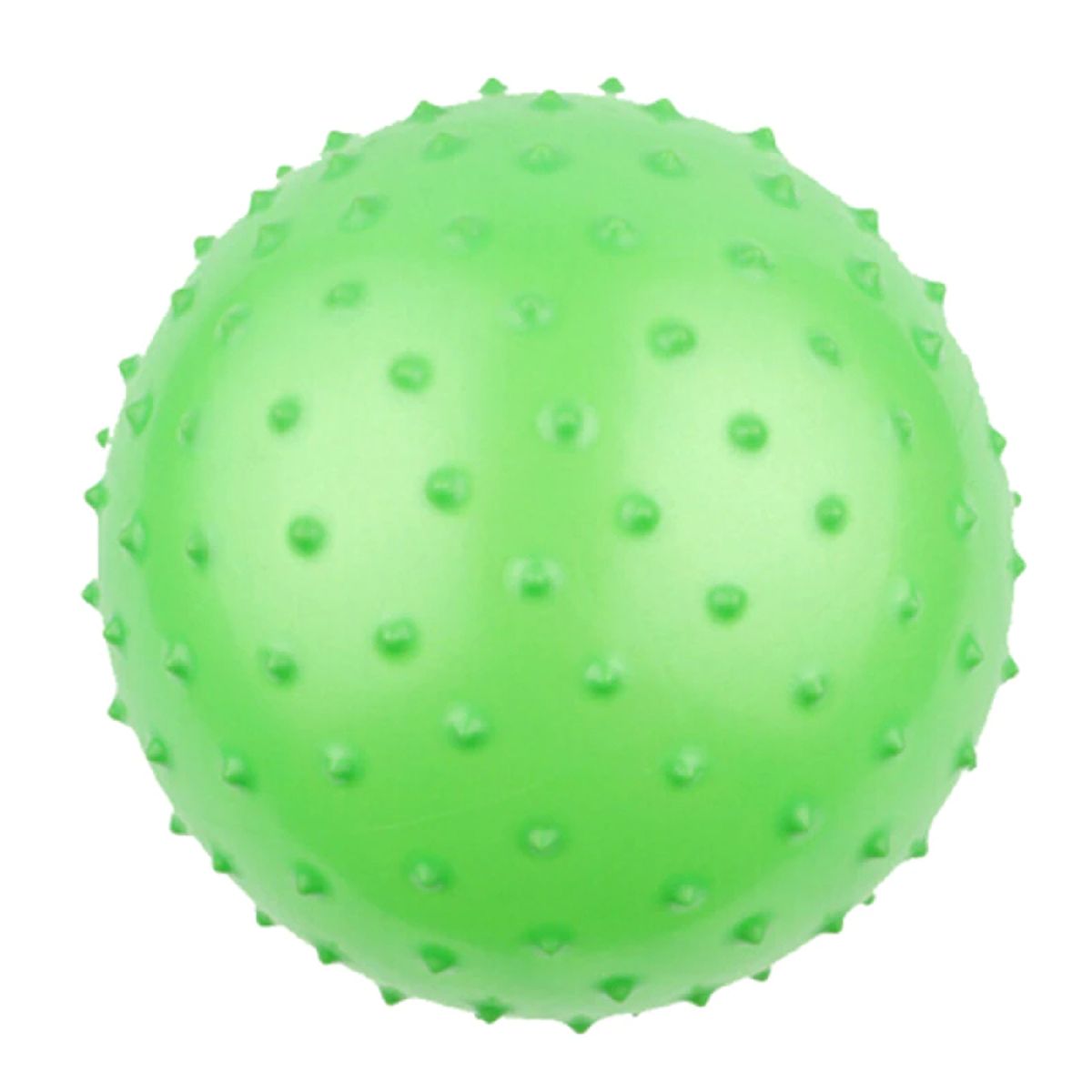 GENERICO - Balon Pelota Erizo 16cm Yoga Pilates Masaje Kine - Verde