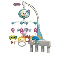 OEM - Movil Infantil Musical con proyección de imagen Celeste